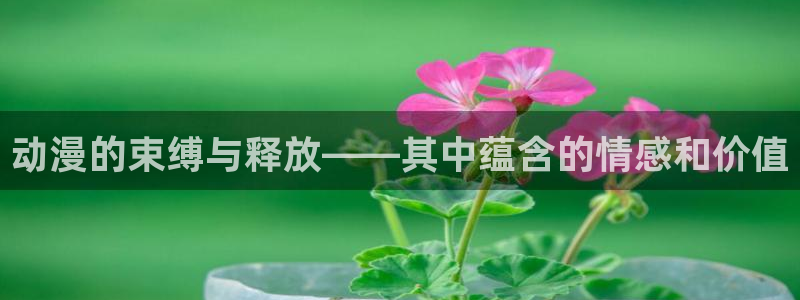 51动漫免费：动漫的束缚与释放——其中蕴含的情感和价值